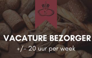 Vacature bezorger